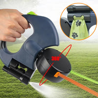 Auto Retractable Double-Ended Dog Leash 3M with LED Flashlight Waste Bag Box Roulette 360 Degree Dual Traction Rope Pet Supplies